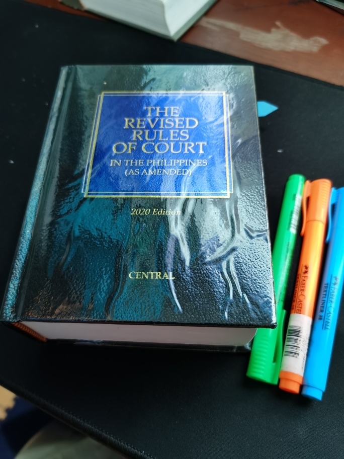 Civil Procedure Rules Of Court Central Bookstore Codal Central