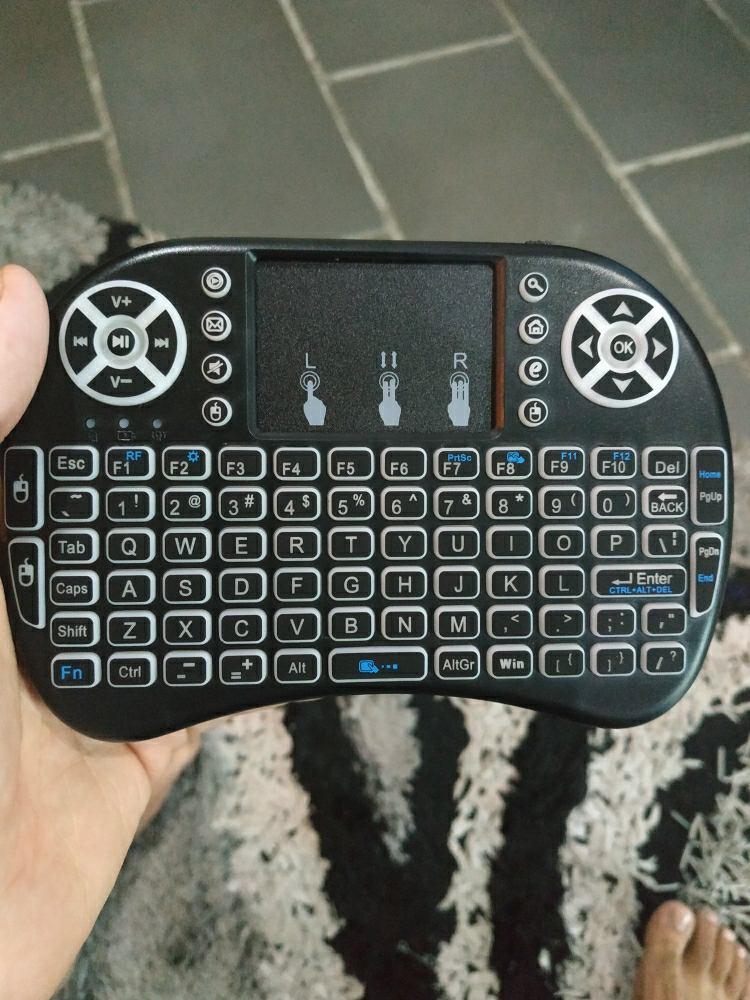  Mini Wireless Keyboard Mouse Backlight Remote Control Air Mouse Touchpad Keyboard For Smart TV Box