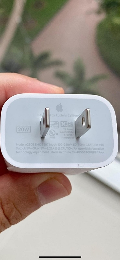 Vs Fake Apple Apple Charger A1720 Emc 3277 Fast Charging 20W USB-C