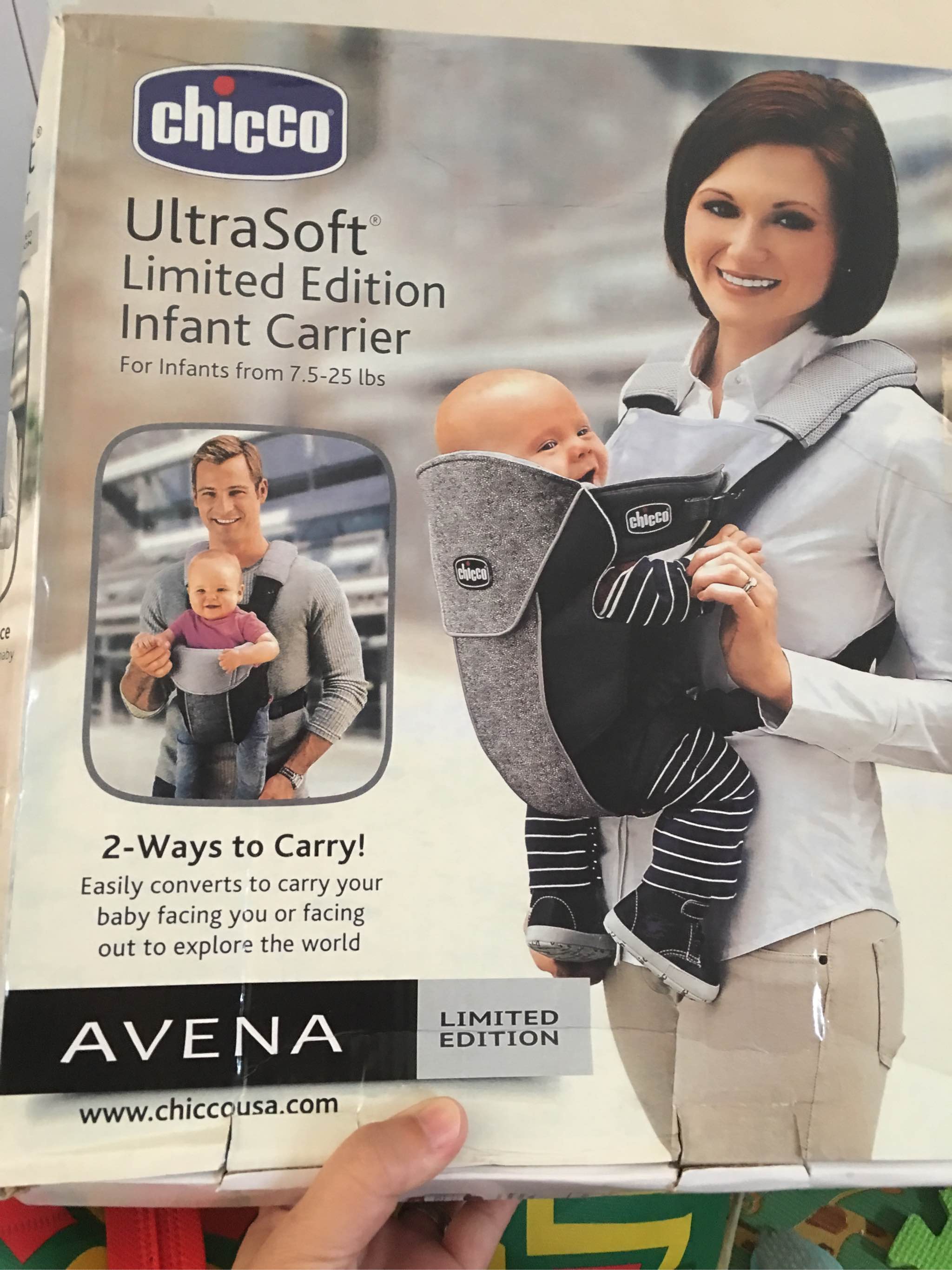 chicco ultrasoft limited edition infant carrier