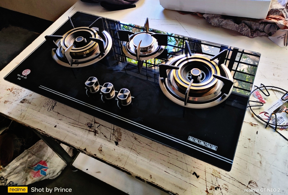 Rfl Gas Triple Burner Gas Stove Price Burner Hob Top Gas Stove