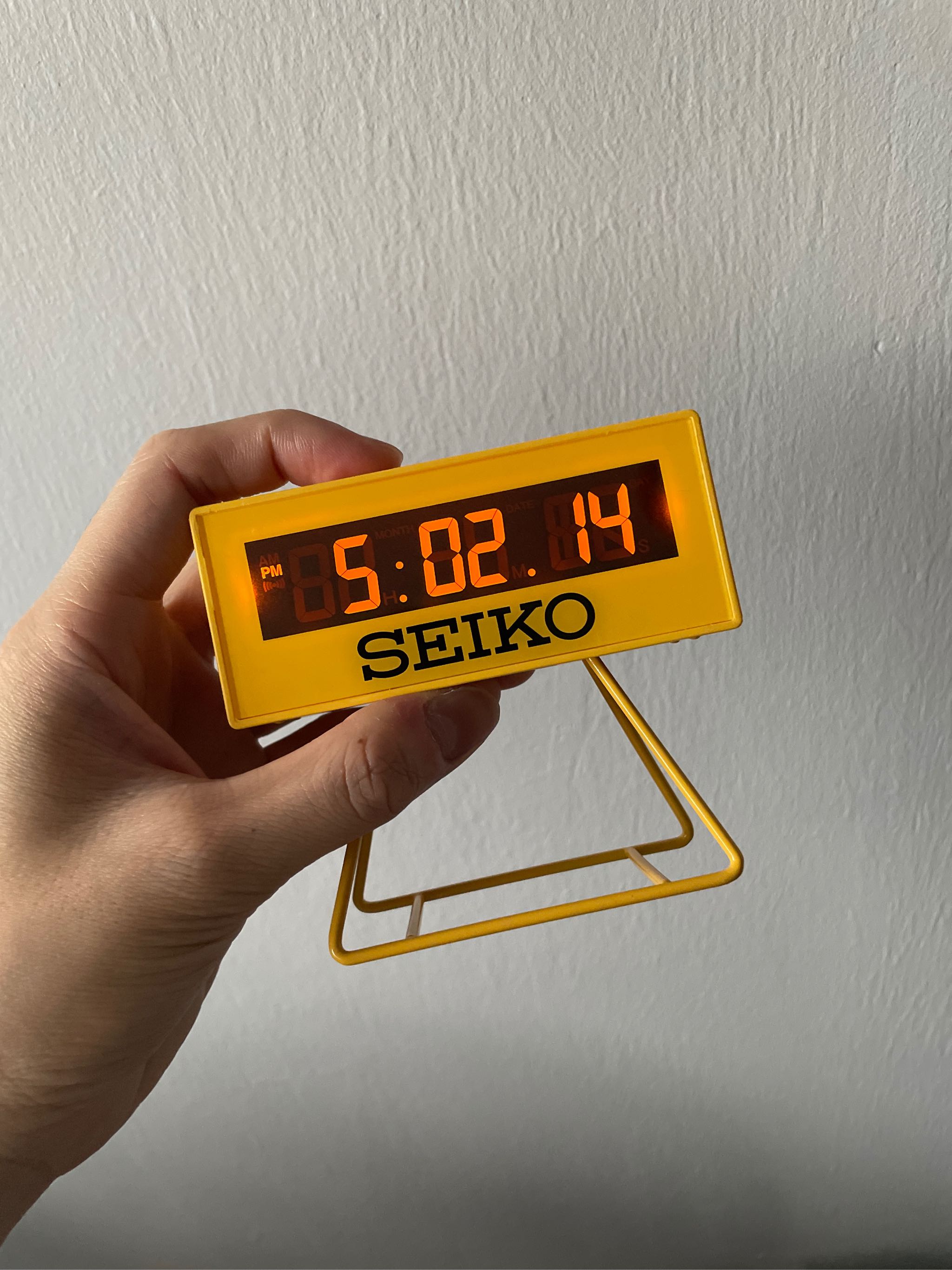 Seiko QHL062Y LCD Alarm Clock with countdown timer | Lazada Singapore