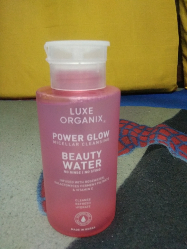 luxe organix micellar water