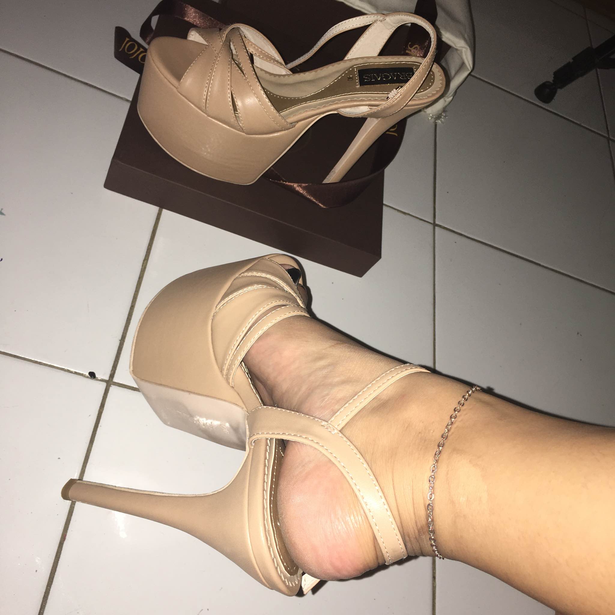 Jojo Bragais Pageant Shoes Rachel 6.5