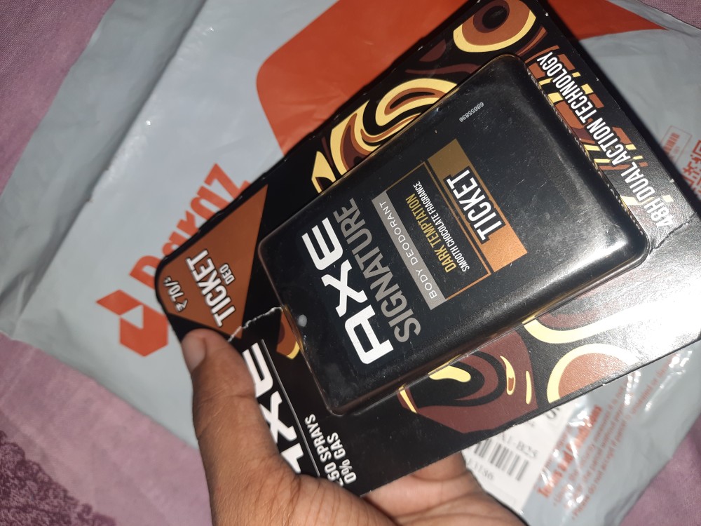Axe Ticket Axe Signature Chocolate Perfume Price Chocolate Perfume