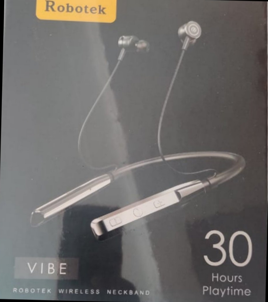 vibe robotek wireless neckband