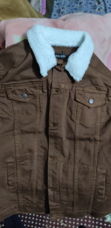 Removable Faux Fur Trim Denim Jacket - Medium Wash | Boston Proper