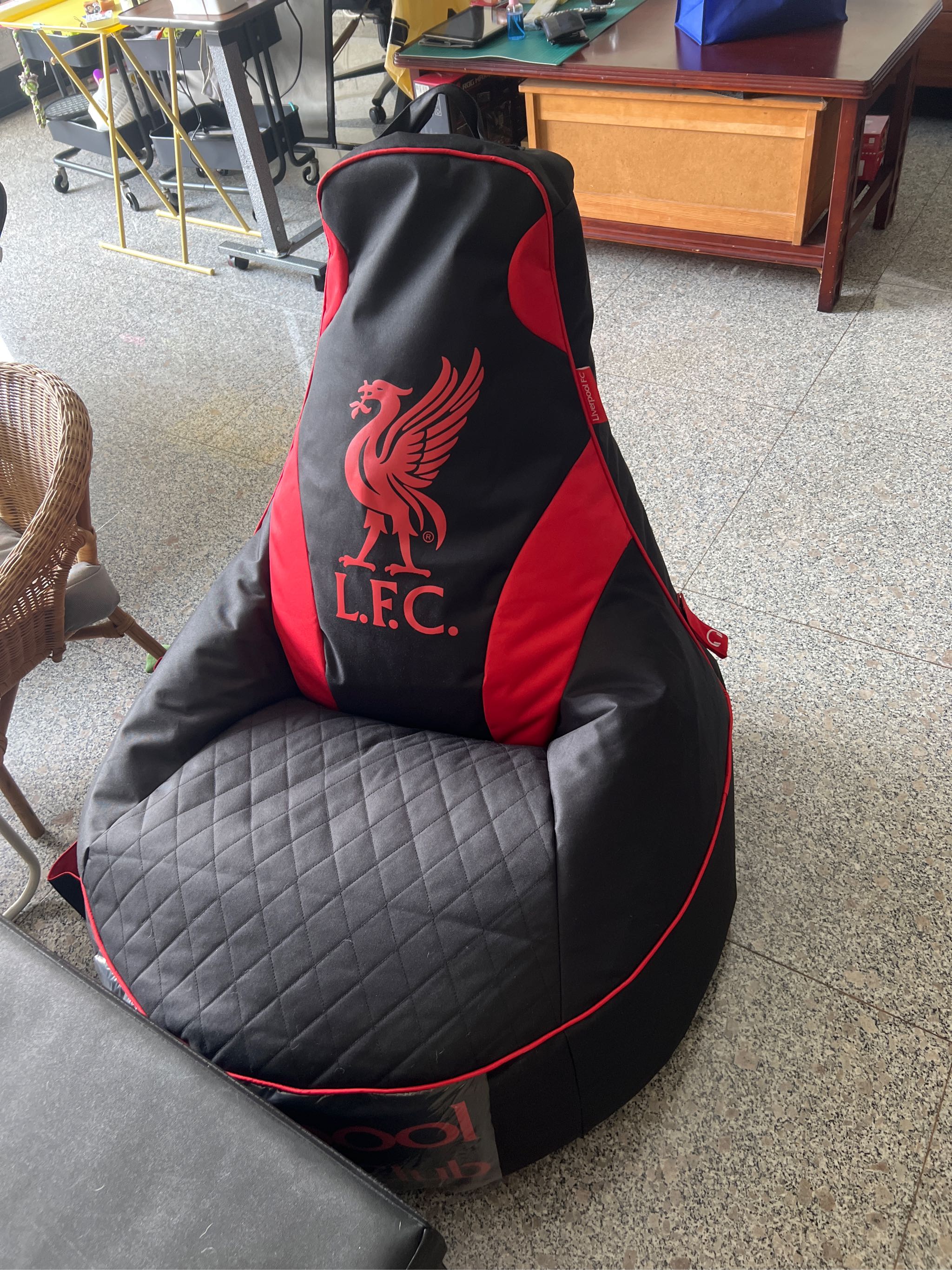 liverpool big chill bean bag