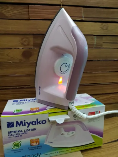 Miyako Setrika EL 1008 Gosokan Strika Eletric Iron | Lazada Indonesia