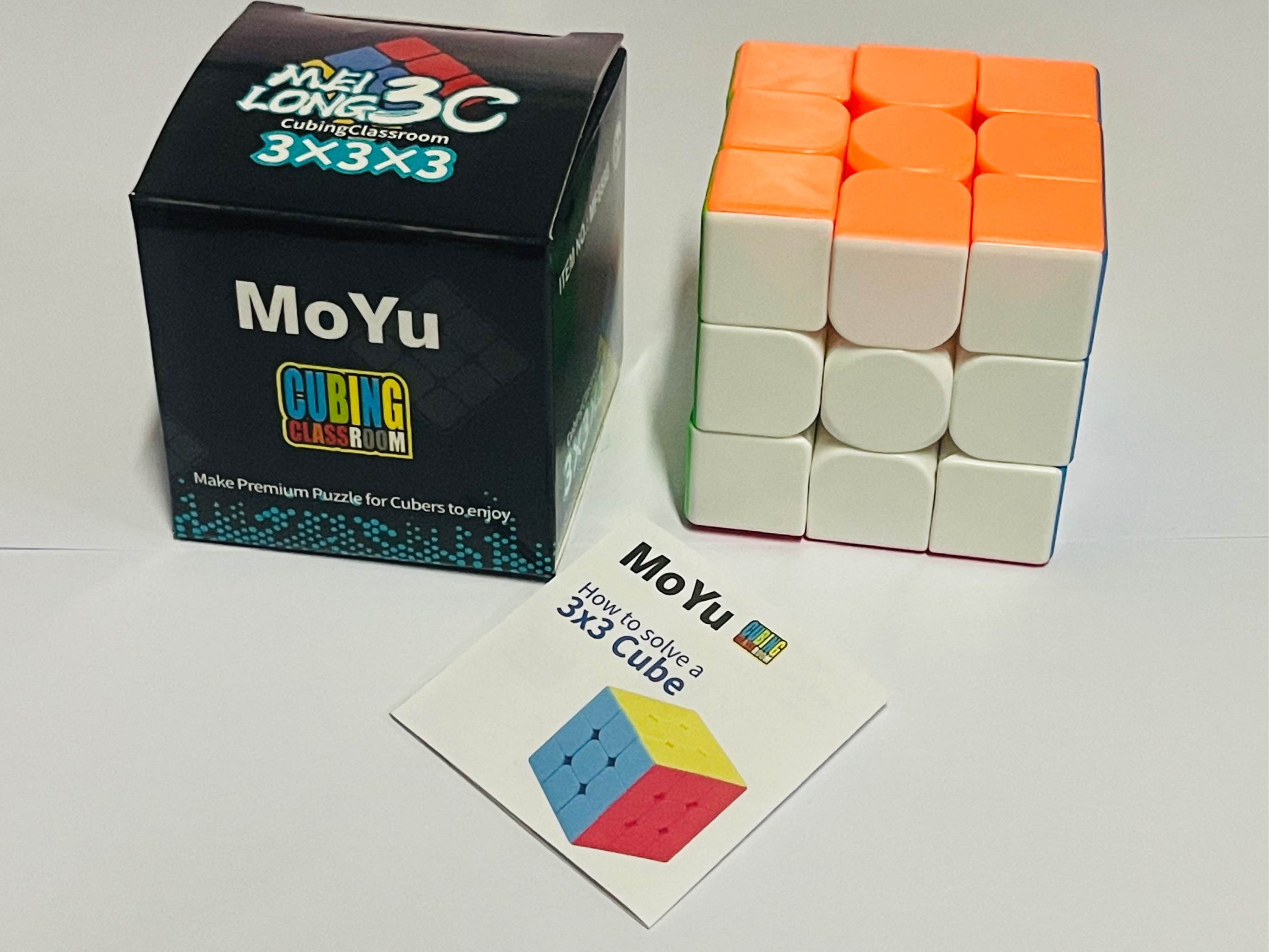 Moyu Cubing Classroom Meilong 3/3C 3x3 Magic Stickerless 3 Layers
