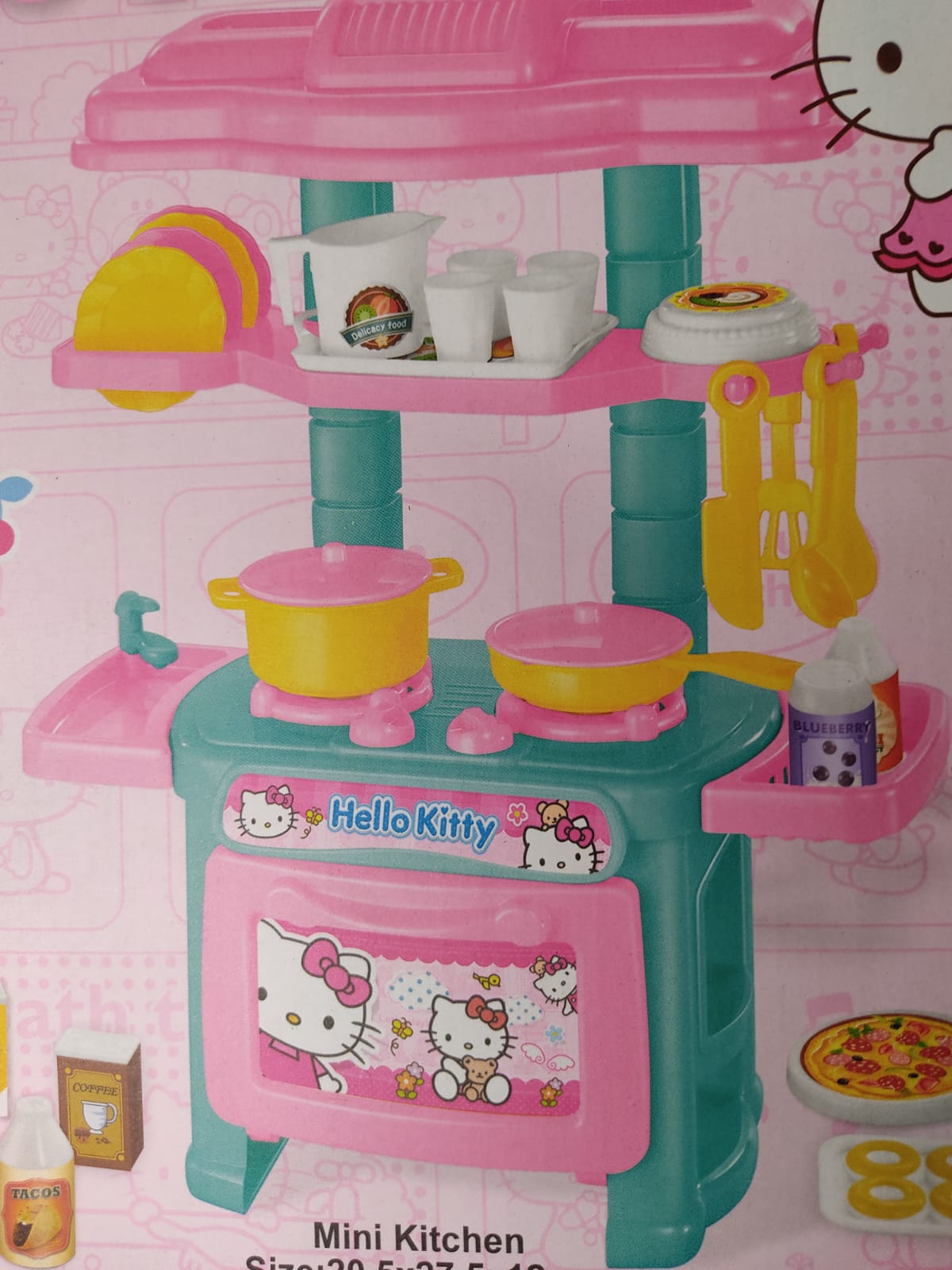 Hello kitty mini kitchen on sale