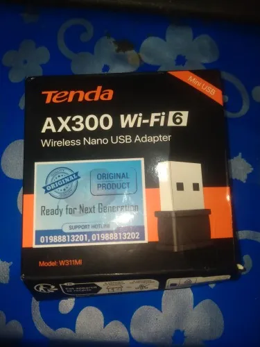 W311MI AX300 Wi-Fi 6 Wireless Nano USB Adapter_Tenda-All For