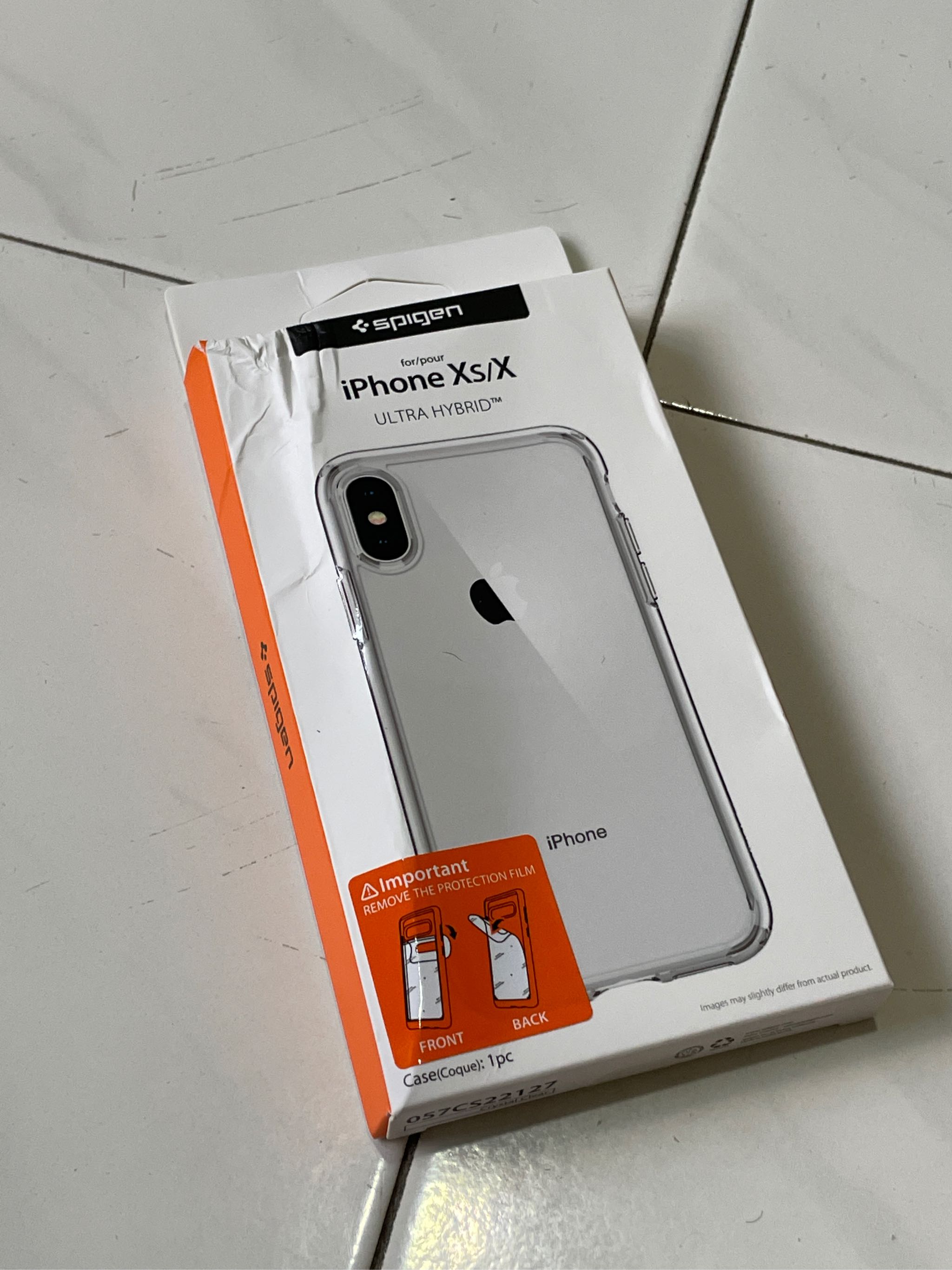 For iPhone X XS XS Max XR Case Spigen [ Ultra Hybrid ] Protective