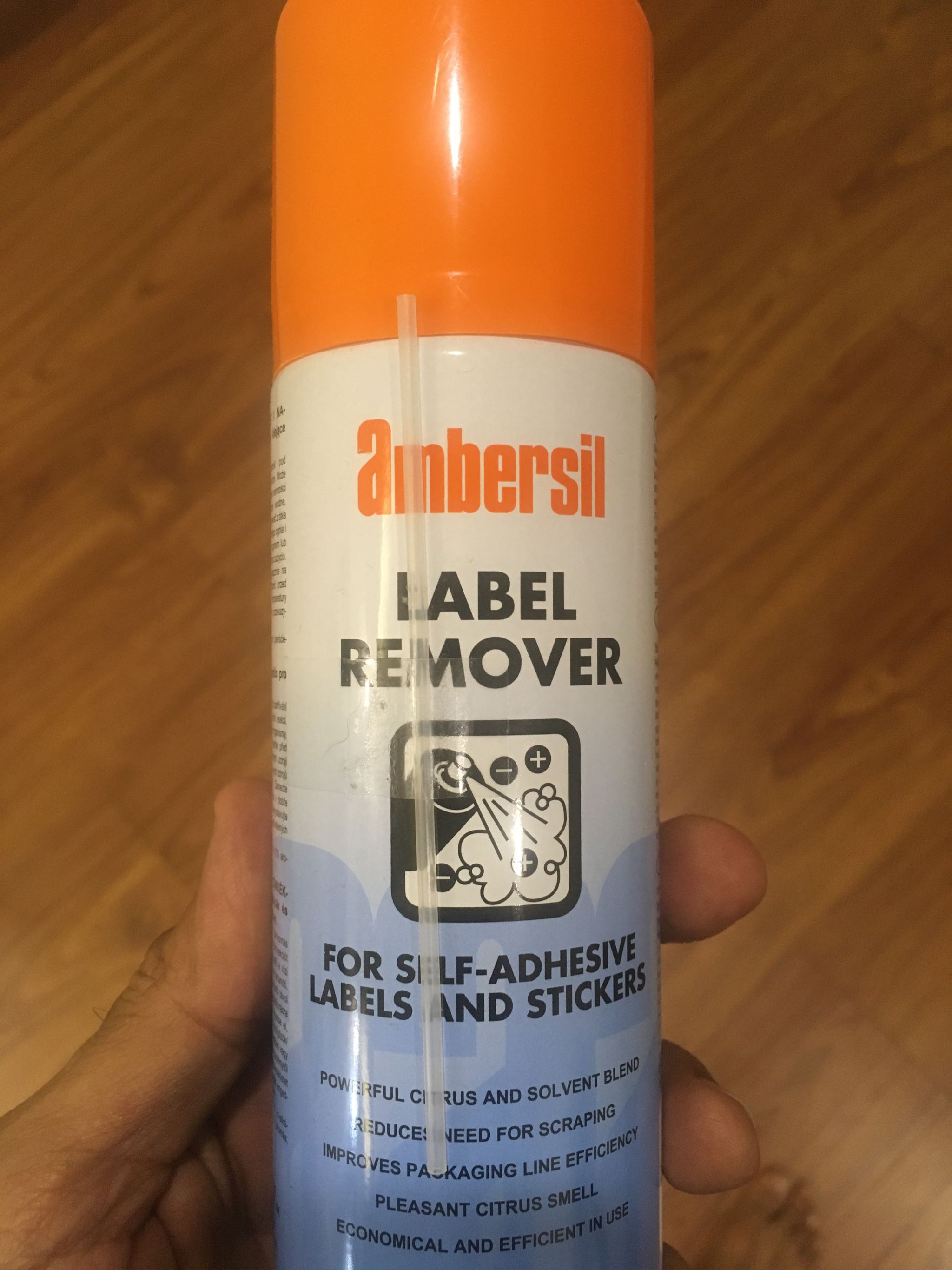 200 ml Aerosol Label Removers, Removes Labels