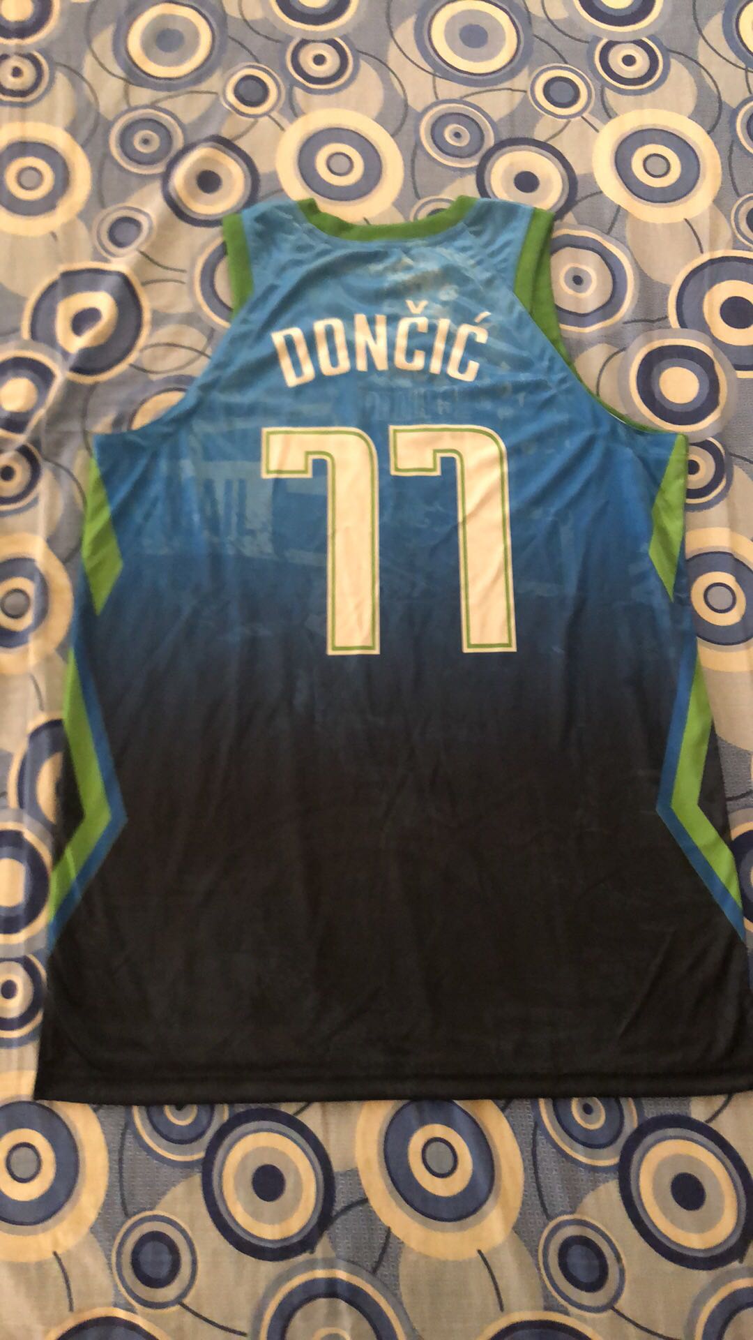 Luka Dončić 2018-19 Dallas Mavericks City Edition Jersey