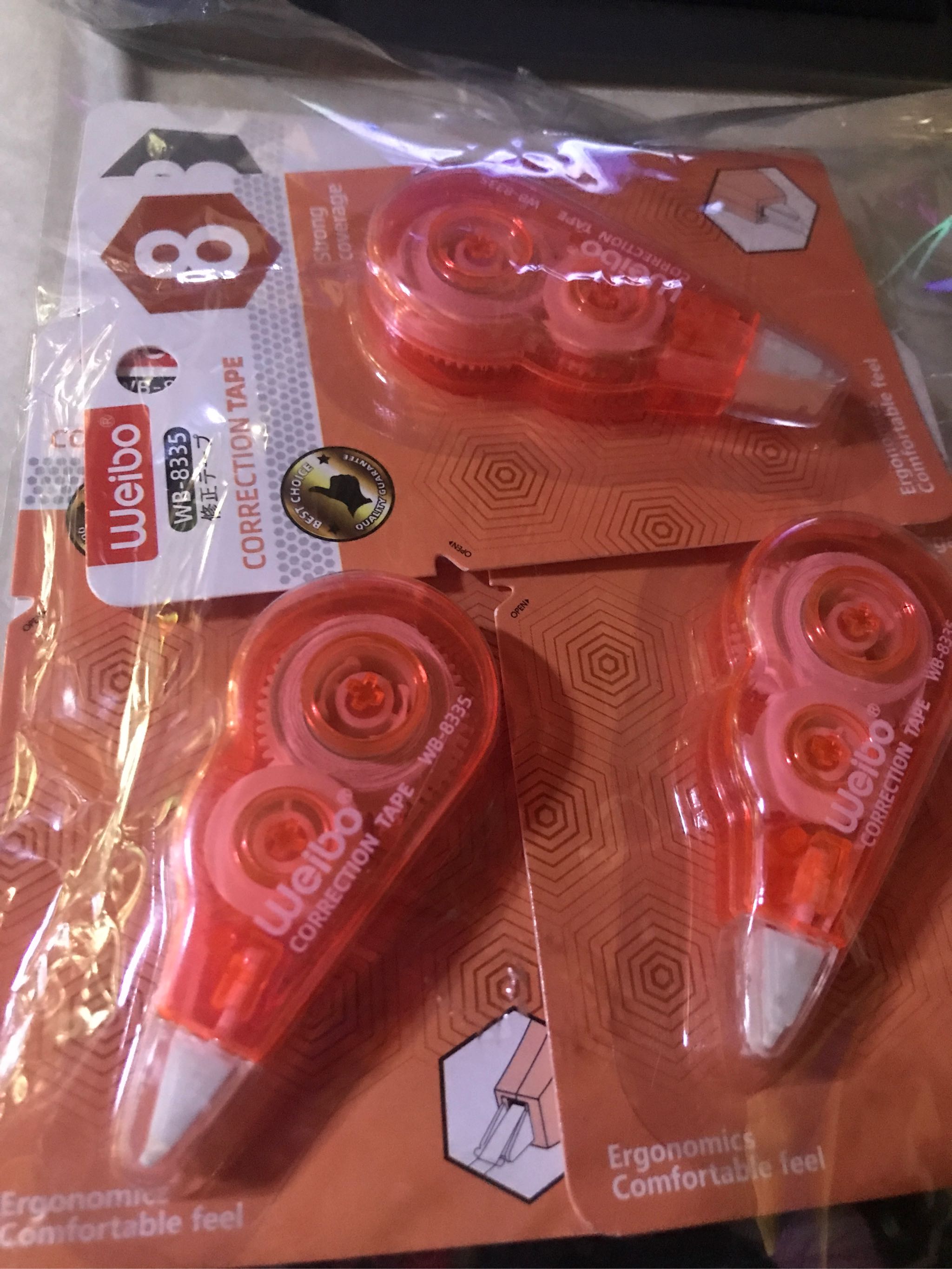 Test good best Owl shape correction tape refill cute Weibo smooth