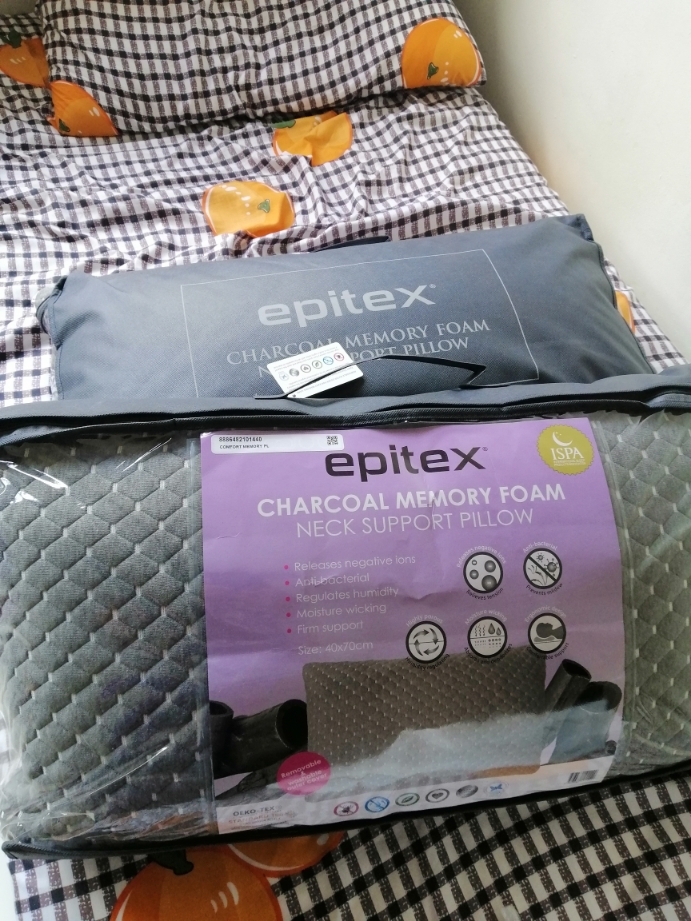 epitex charcoal memory foam