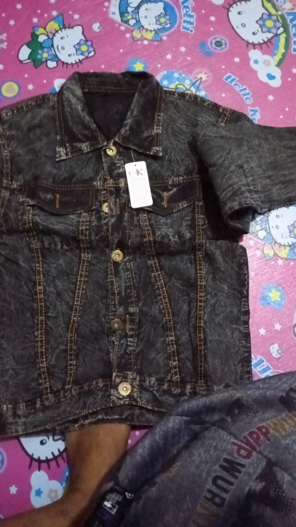 Jaket Jeans Denim Oversize Premium 