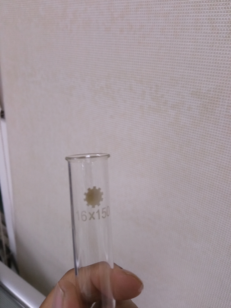 Glass Test Tube for Laboratory Use (8 Inch x 25mm) Hard Glass