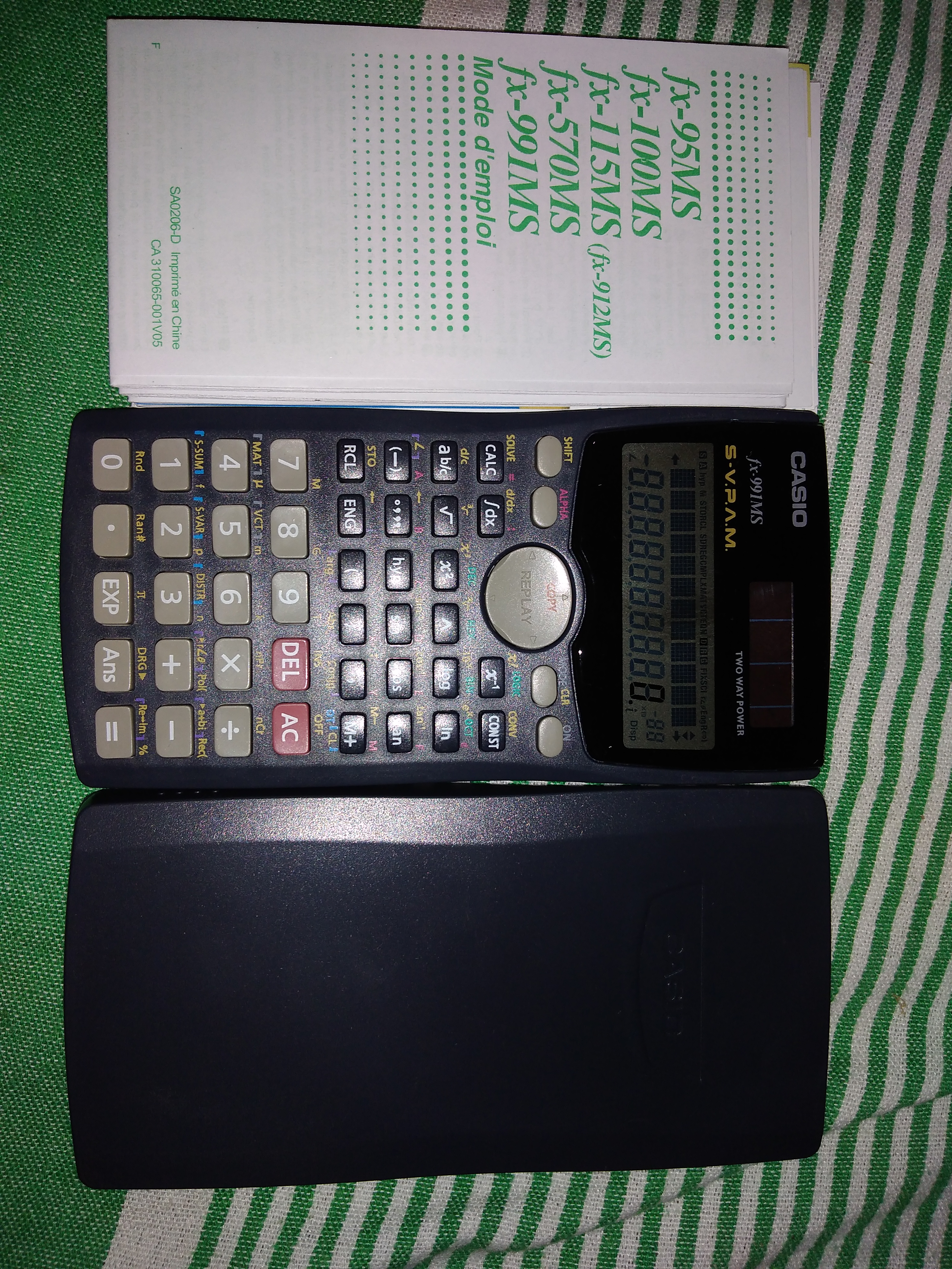 FX-991MS Scientific Calculator Brand New 2 Line Display