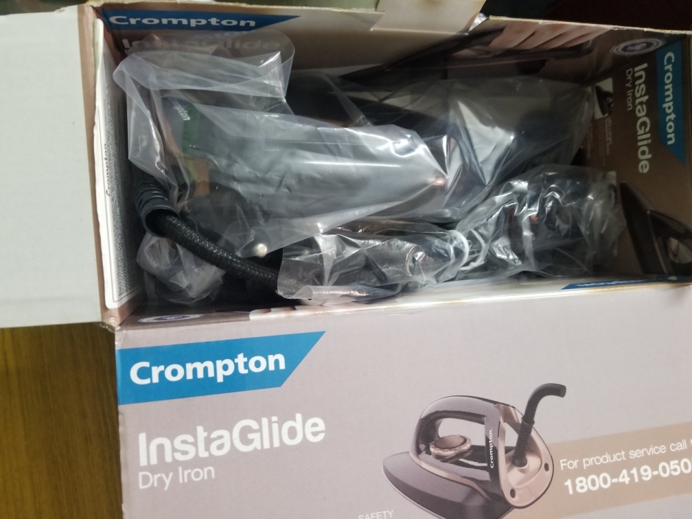 Crompton instaglide store dry iron