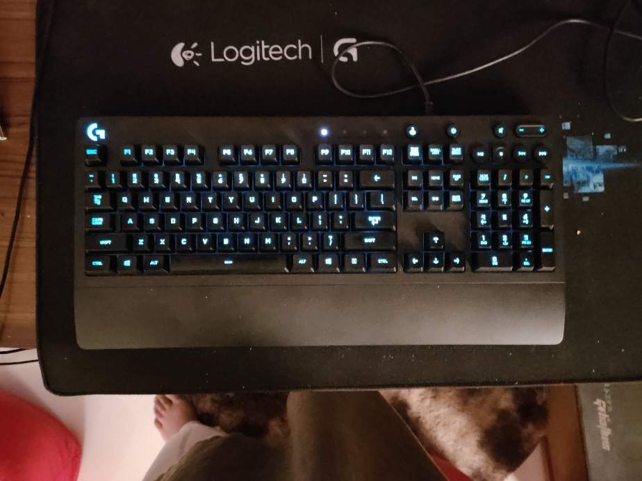 Logitech G213 Prodigy RGB Gaming Keyboard with Media Control Buttons