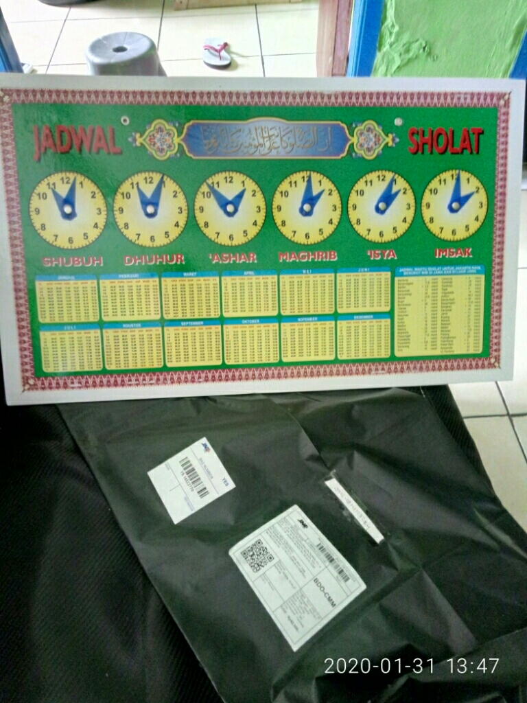 Papan Jadwal Shalat Manual Membeli Jualan Online Buku Agama Dengan Harga Murah Lazada Indonesia
