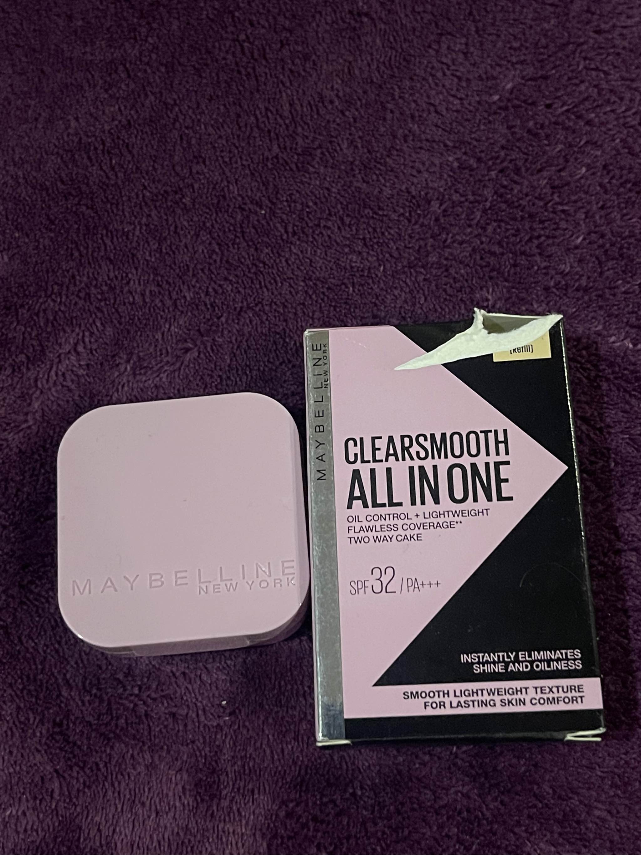 Maybelline New York Clear Smooth All In One Powder Foundation - 01