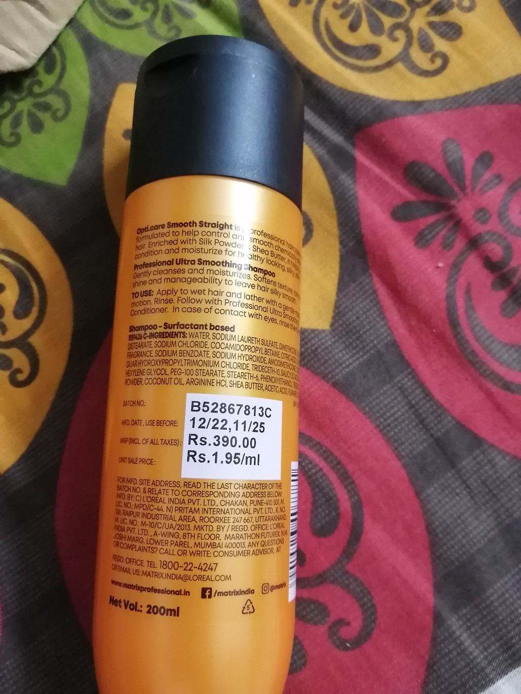 Matrix smooth clearance straight shampoo review