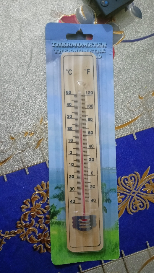 Traditional Wooden Room Thermometer To Measure Room Temperature - Can Be  Used Indoor Or Outdoor And Is Ideal For Home, Office, Garden, Greenhouse Or  G