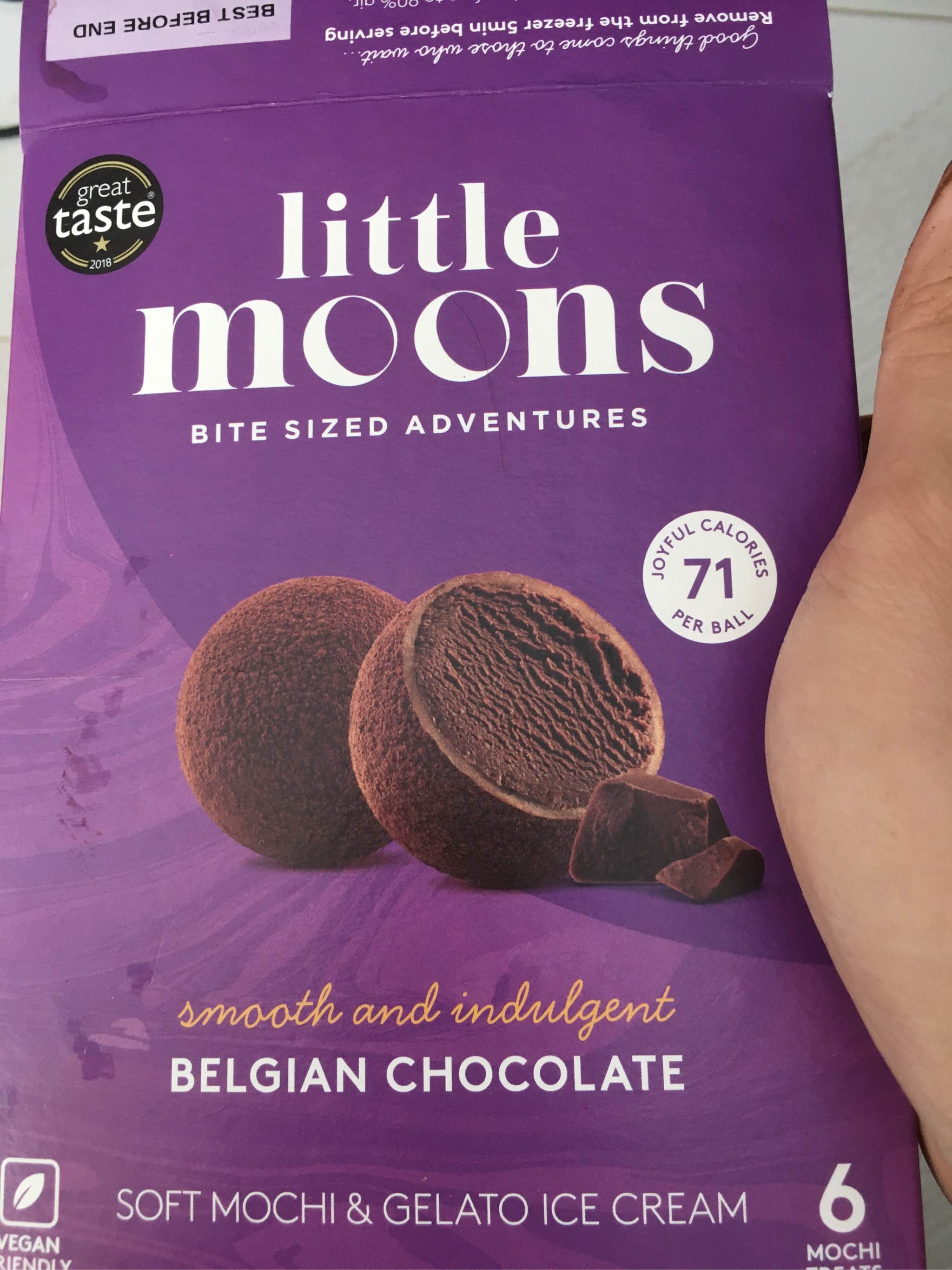 Little Moons Vegan Chocolate Mochi Ice Cream Lazada Singapore