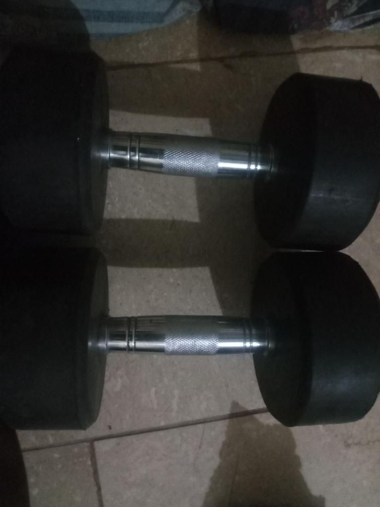 Dumbells discount on olx