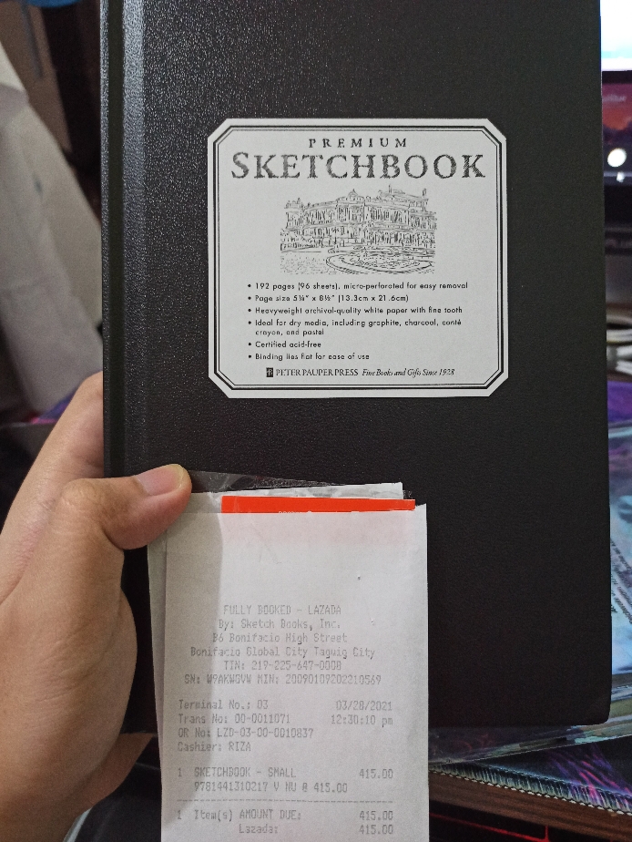 Premium Sketchbook Small, Peter Pauper Press