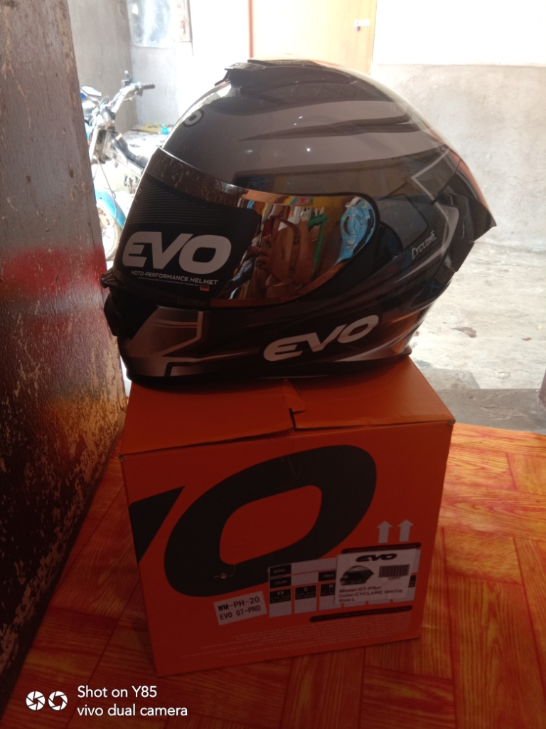 Evo Gt Pro Cyclone Dual Visor Full Face Helmet Lazada Ph