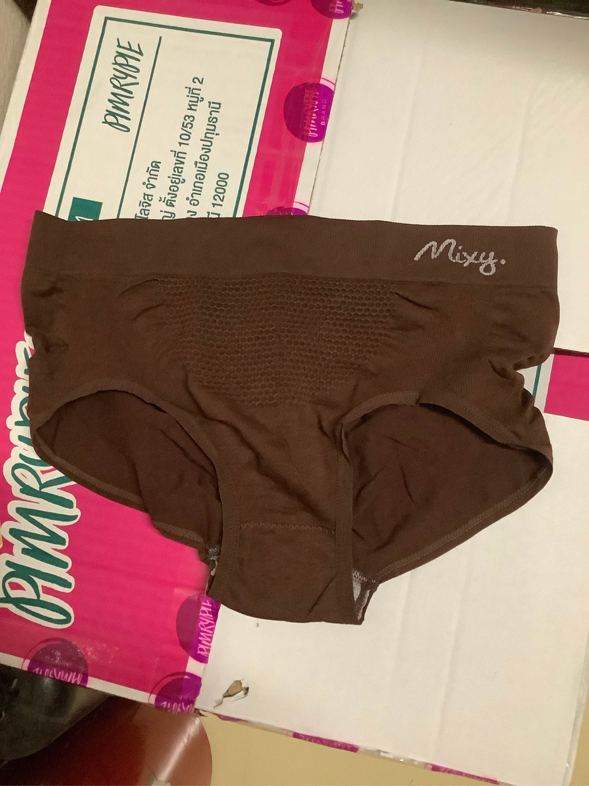 กางเกงในบิ๊กไซส์. Mixy Brand รุ่น Aliz📍 กางเกงในงานผ้าทอ เอว 28 