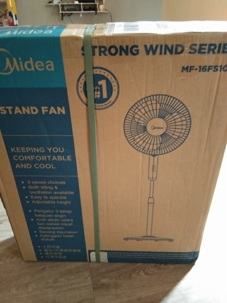 Midea Mf 16fs10n Stand Fan Lazada