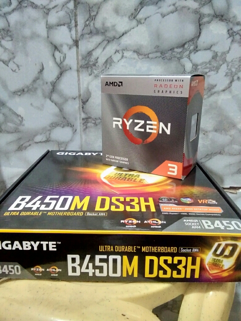 B450M DS3H AMD Ryzen3 3200G DDR4 8G×2 B450M DS3H WIFI｜AORUS