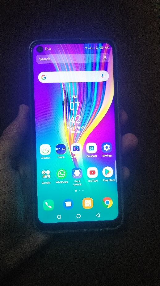  Infinix S5 lite - Mobile Phone 6.6“ HD+ Infinity-O Display - Finger Print Sensor