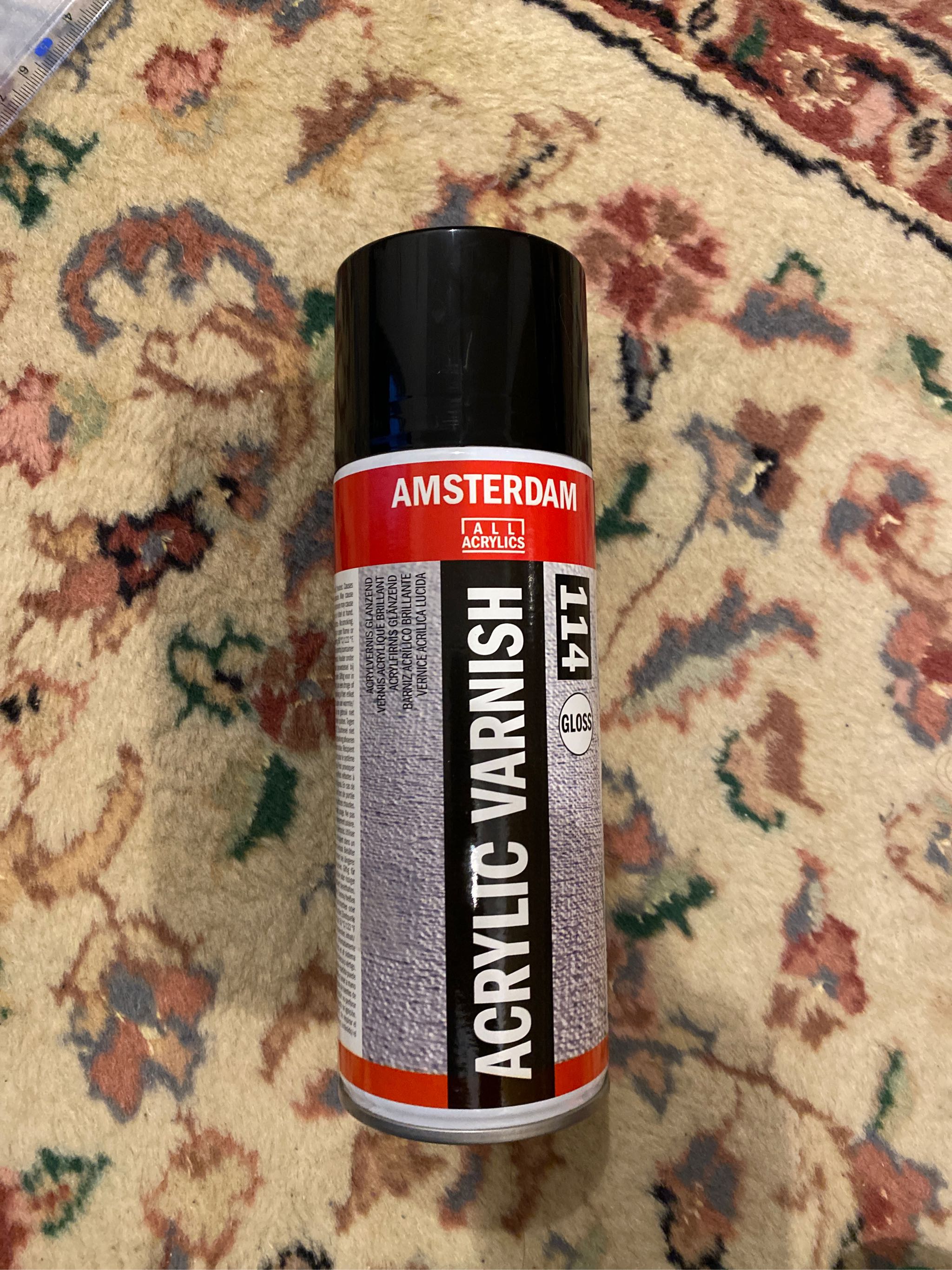 Spray de vernis acrylique brillant Amsterdam 114 400 ml