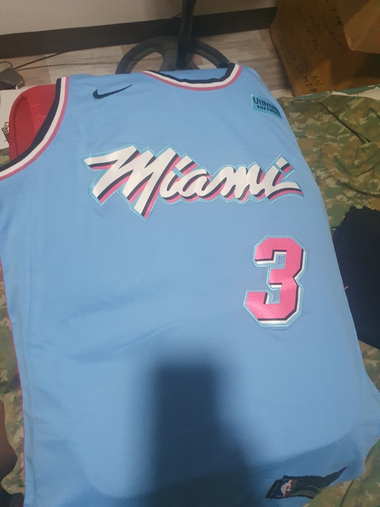 Dwyane Wade - Miami Heat *City Edition - 2020-21* #3 - JerseyAve -  Marketplace
