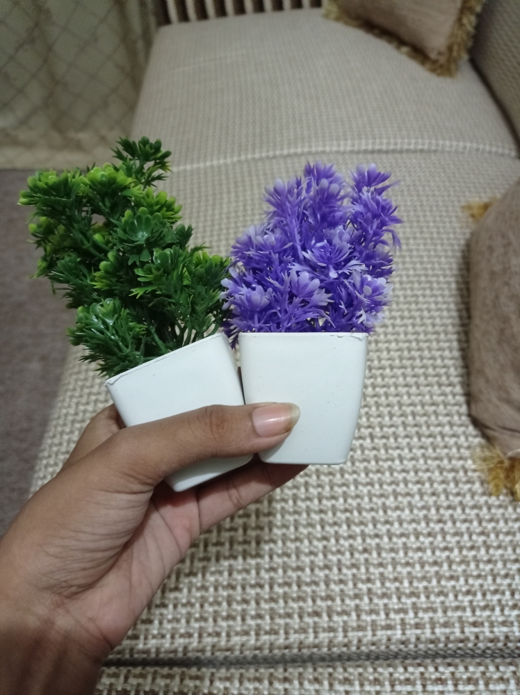 Artificial Plants for Decoration Table Piece Small