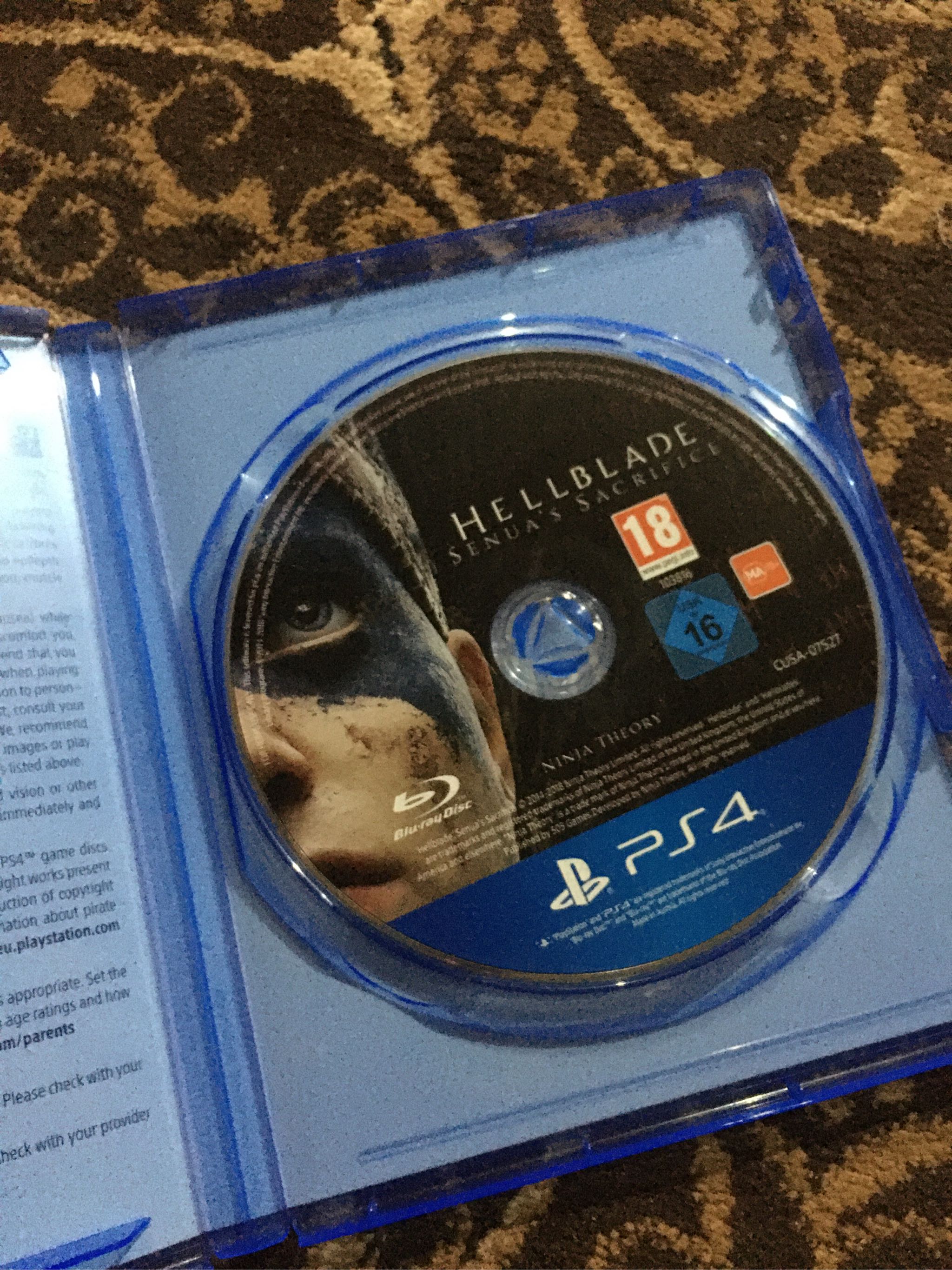 PS4 Hellblade Senuas Sacrifice(R2)(English) PS4 Games