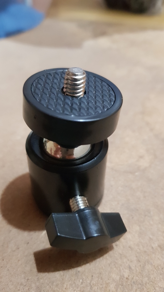  Mini Ball Head 360 Rotator - Black