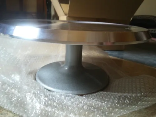 Rotating Revolving Cake Turntable Aluminium Cake