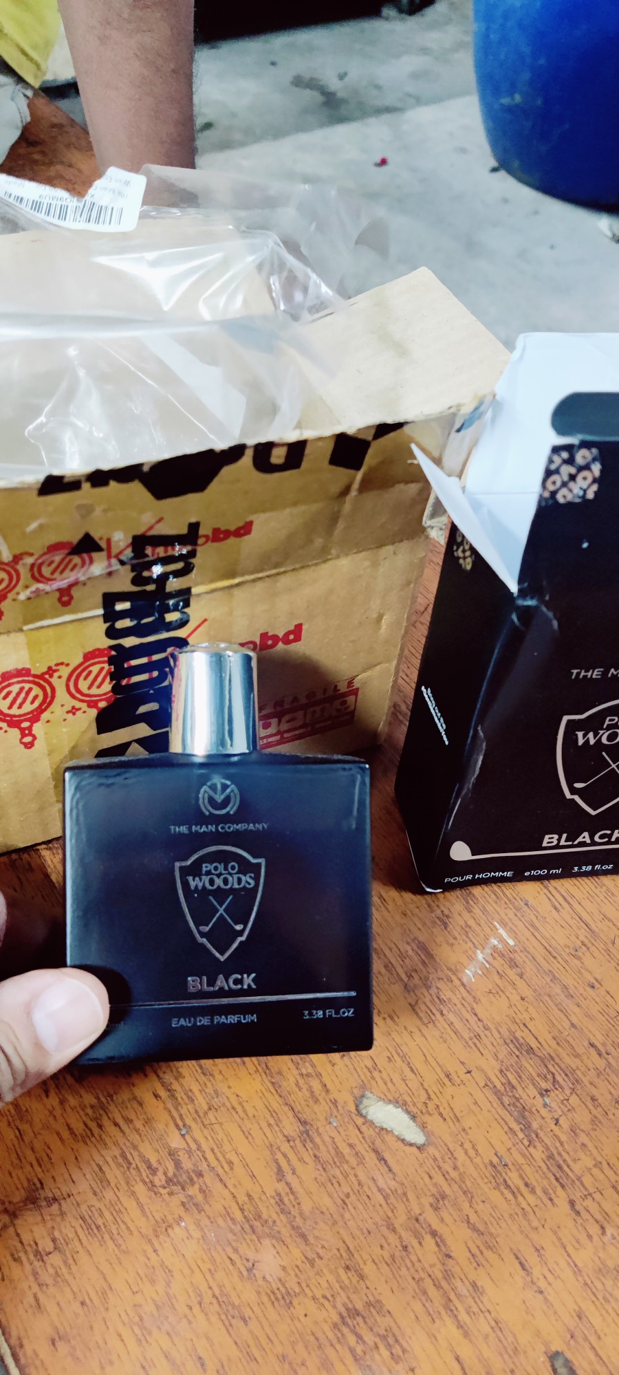 The Man Company Polo Black Perfume for Men-100 ml - Main Image