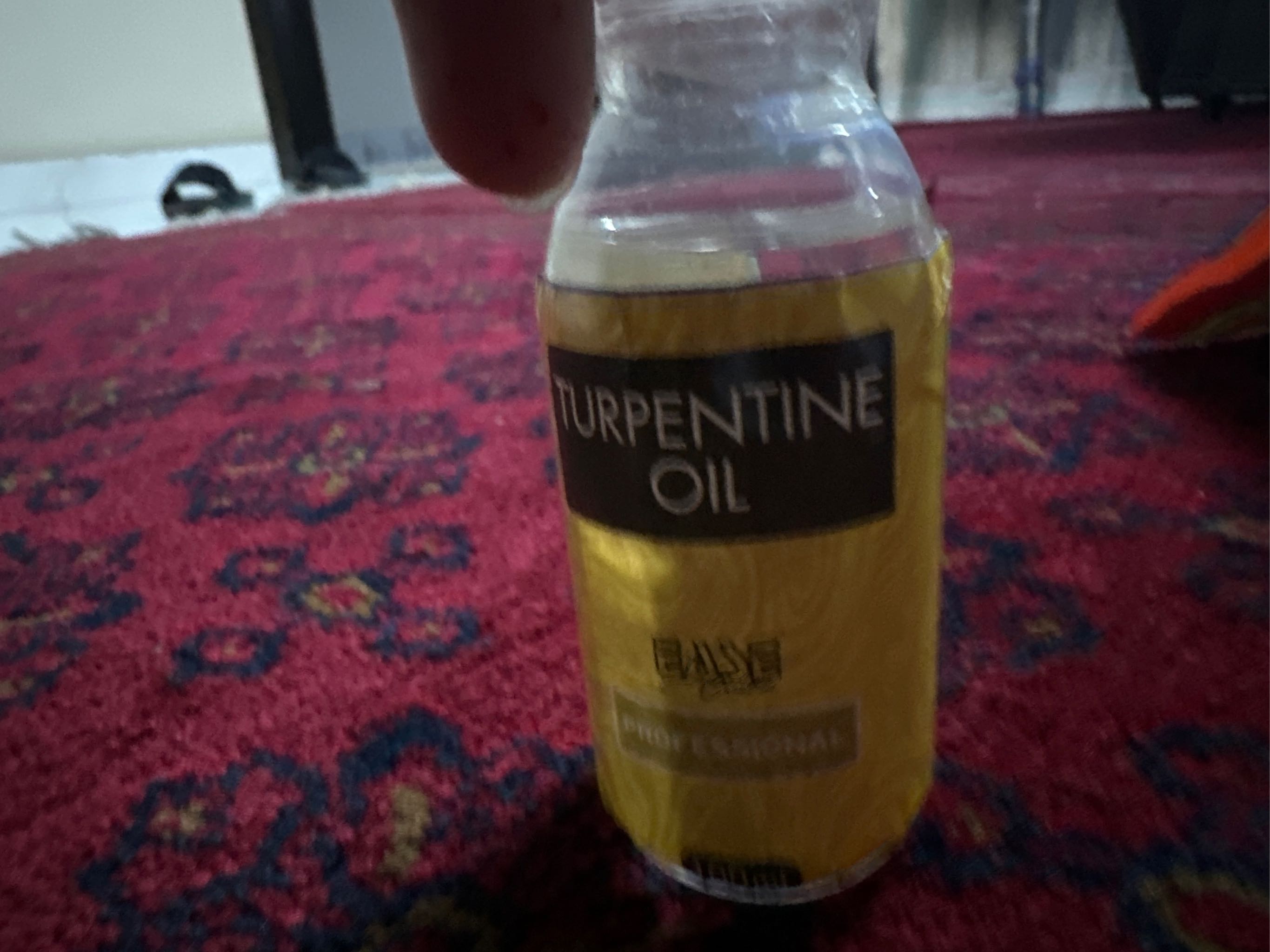 Turpentine Oil Plastic Bottle 120ml – Karachi Stationers