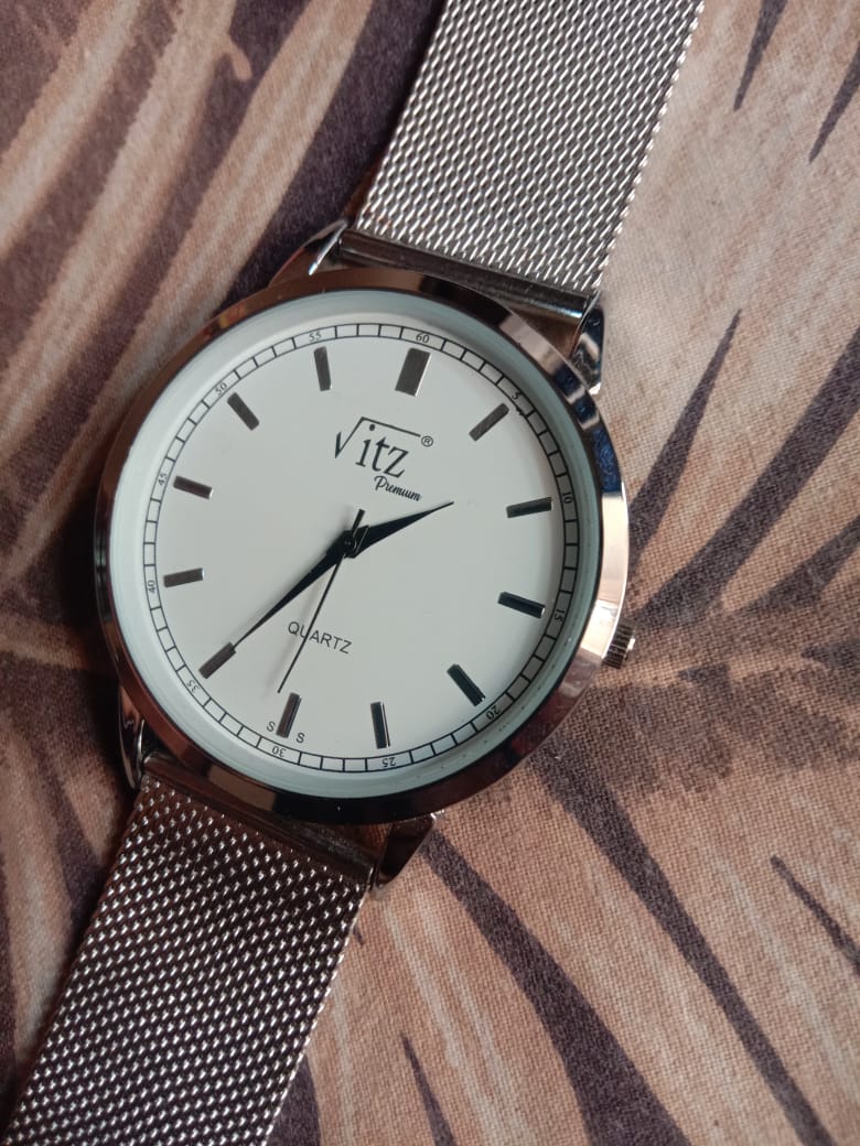 Flat Style Klok Goud - MW Horloges