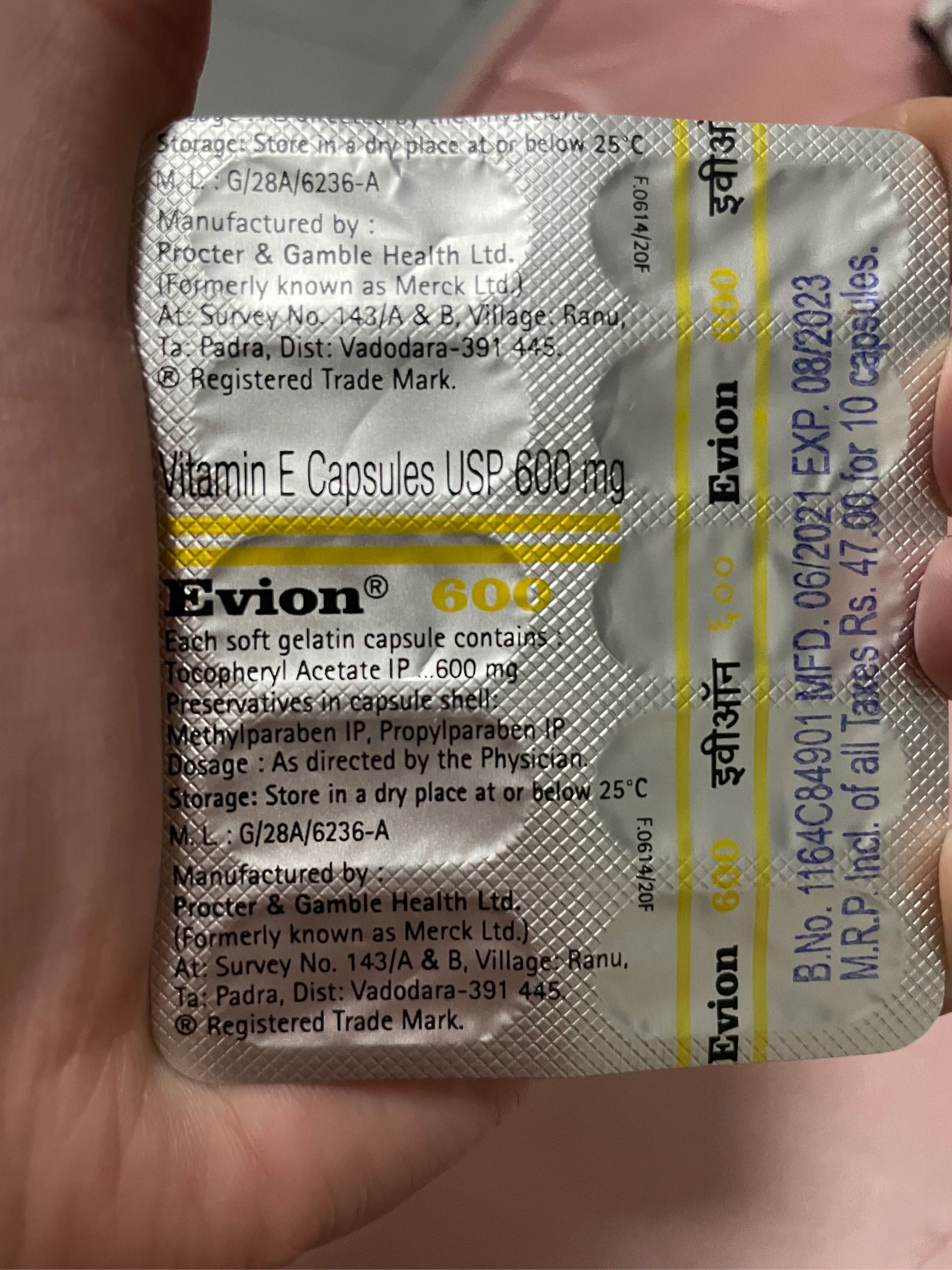 Evion (BUY 1 FRRE 1) Vitamin E 600mg - 10 Capsule A magical Formula Beneficial for Skin & Hair | Lazada Evion (BUY 1 FRRE 1) Vitamin E 600mg - 10 Capsule A magical Formula Beneficial for Skin & Hair | Lazada