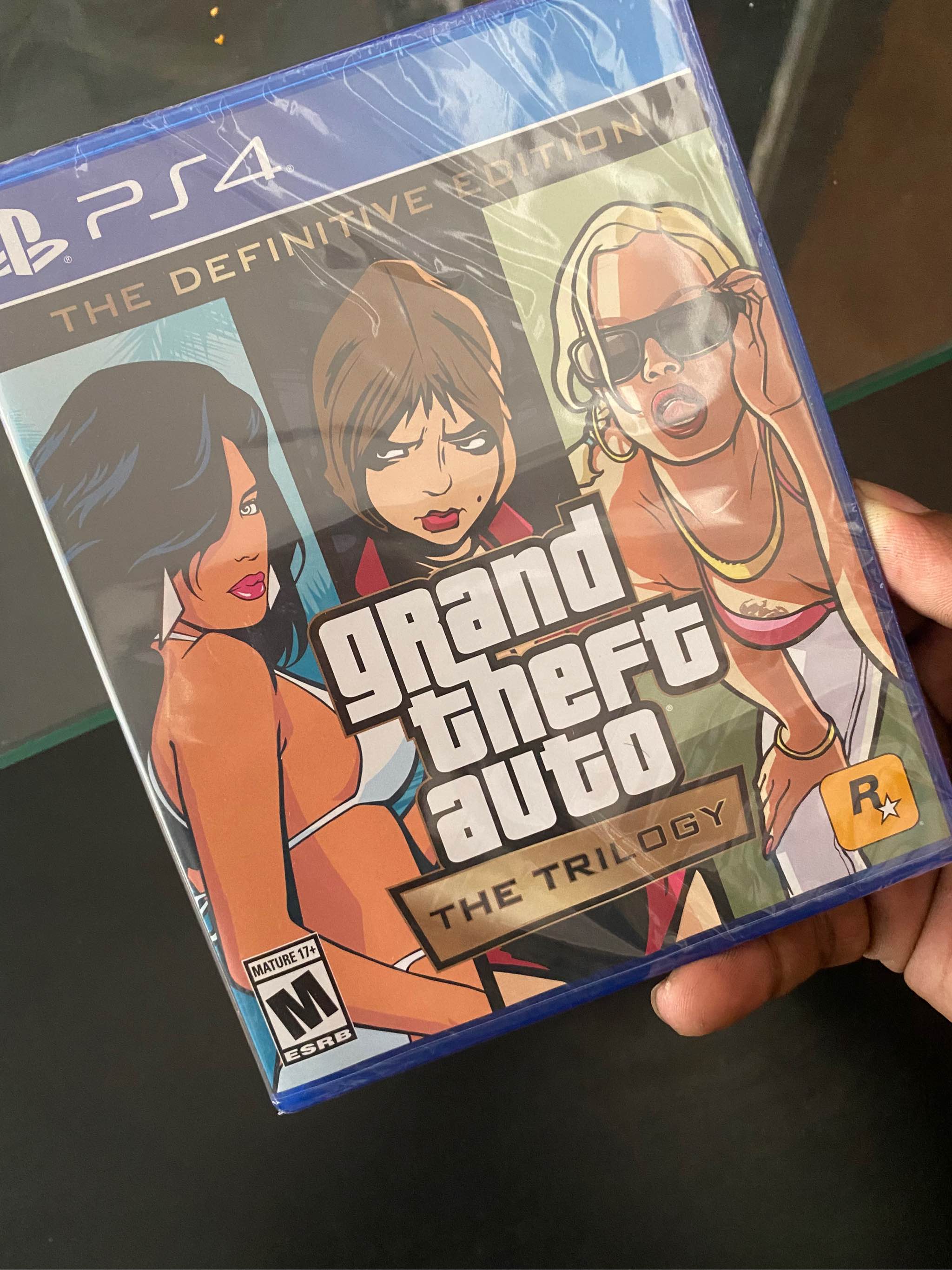 Grand Theft Auto (GTA): The Trilogy - The Definitive Edition PS4