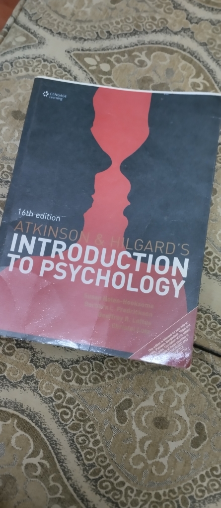 Atkinson and Hilgards Introduction to Psychology 16th